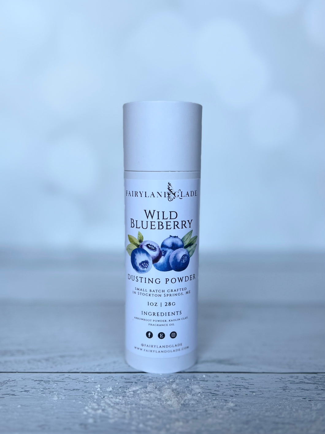 Wild Blueberry Body Dusting Powder