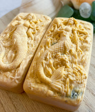 Load image into Gallery viewer, Oh, Honey Hidden Sea Glass Sea Salt Soap
