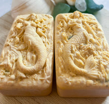 Load image into Gallery viewer, Oh, Honey Hidden Sea Glass Sea Salt Soap
