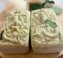 Load image into Gallery viewer, Sweetgrass Hidden Sea Glass Sea Salt Soap
