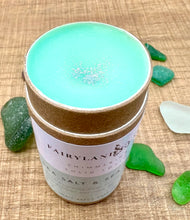 Load image into Gallery viewer, Sea Salt &amp; Sea Glass Solid Shimmer Lotion with Hidden Sea Glass

