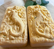 Load image into Gallery viewer, Oh, Honey Hidden Sea Glass Sea Salt Soap
