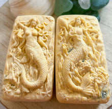 Load image into Gallery viewer, Oh, Honey Hidden Sea Glass Sea Salt Soap
