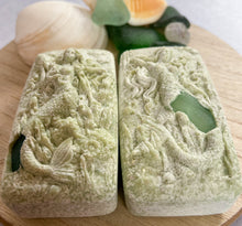 Load image into Gallery viewer, Sweetgrass Hidden Sea Glass Sea Salt Soap
