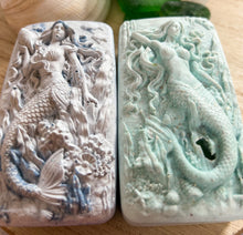 Load image into Gallery viewer, Wild Blueberry Hidden Sea Glass Sea Salt Soap
