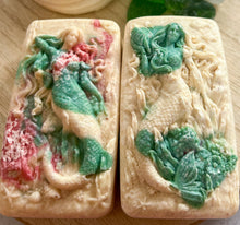 Load image into Gallery viewer, Greenhouse Hidden Sea Glass Sea Salt Soap
