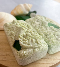 Load image into Gallery viewer, Sweetgrass Hidden Sea Glass Sea Salt Soap

